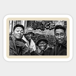 You Got The Juice Now - Black & White Sticker